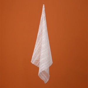 Nouvelle Arrivée Doux Polyester coton plaine Teint Chaîne Tricot Carpe Jacquard Tissus pour wraps