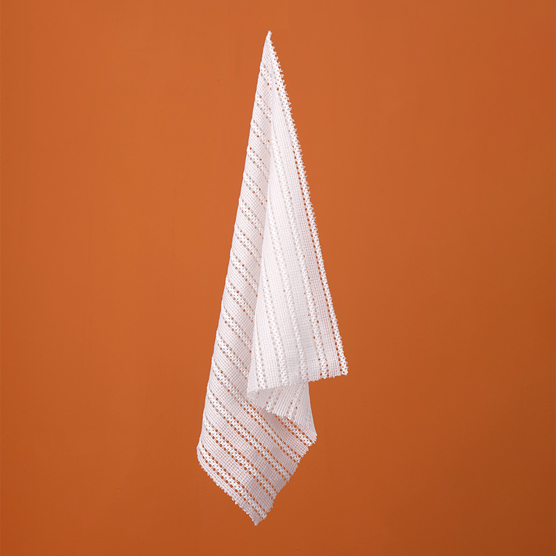 Renda tipis 98% polyester 2% spandex jacquard mesh kain triko kanggo gaun