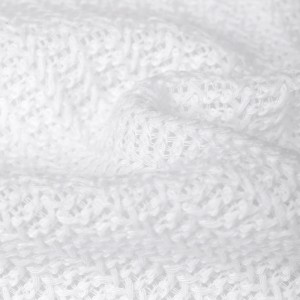 Soft Delicate Casual Elegant 200Gsm 100% Polyester Warp токулган кездеме тор кездеме Жаккард