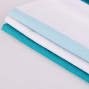 Tejido de punto 100% algodón 32s hilo teñido de tela a rayas Jersey para tela de tela de camiseta informal
