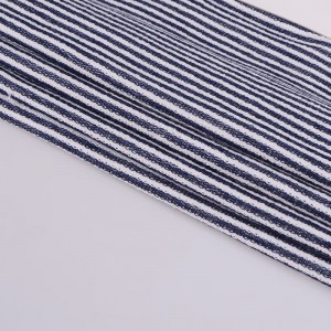 Tissu éponge teint en fil rayonne Spandex 270gsm pour sweats à capuche