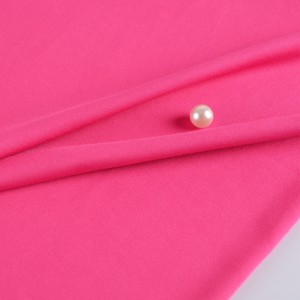 Ụlọ ọrụ na-ere ahịa ozugbo Soft Polyester Microfiber Sweater Knit Jersey Fabric maka dabara
