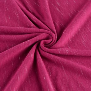 90% Polyester 10% Rayon 130gsm Tr Knitted Segment Plain Tela Para sa Sportswear T-Shirt Spring Summer Knit Sports Jersey Tela