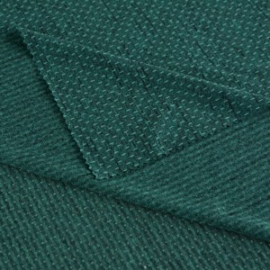 Customized 140gsm 100% Polyester Cationic Txhaj Fancy Jacquard Wicking Thiab Anti-Bacterial Knitted Fabric Rau Kev Ua Si