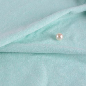 Snow Flake Warn 140gsm Cotton Polyester Jersey Knit Blend Fabric