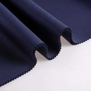 Umgangatho ophezulu 300gsm 95% Polyester 5% Spandex Sandwich Scuba Fabric
