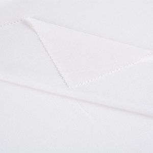 190 gsm Pfd Snow White Moss Crepe -kangas, joka on valmistettu tulostusta varten