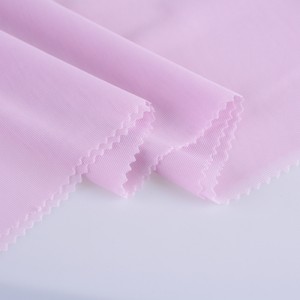 95Gsm 100% Polyester 1×1 Rib Fabric Para sa Mga Dress