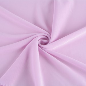 95Gsm 100% polyester 1×1 Ribbtyg för klänningar