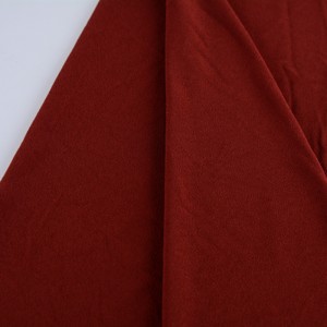 95% Polyester 5% Elastane Microfiber Material Otlolla Moss Crepe Knit Fabric