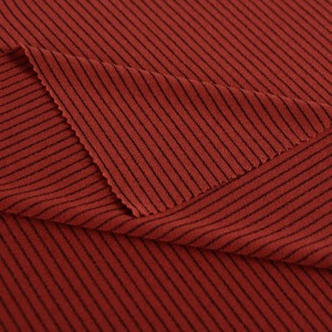 250gsm Stripe Moss Crepe Fabric 95% Polyester 5% Spandex Kanggo Gaun Fashion Wanita