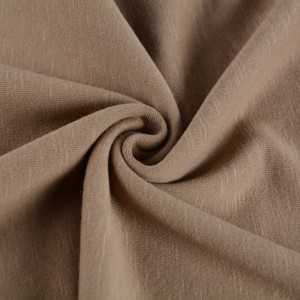 260GSM Plaen Lliwio 68% Cotwm 32% Polyester Terry Fabric