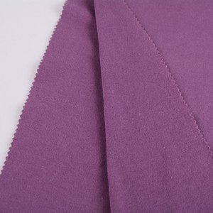 Sportswear T- Shirts Lady Dress Baby Sleepwear Knitted Marls Grey Cotton Spandex 1×1 Rib Fabric