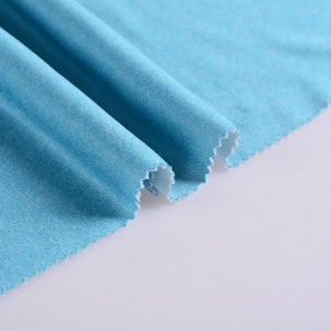 Superrask tørr 220 g/m2 100 % polyester mikrofiber frottéstoff til t-skjorte frakk og sportsklær