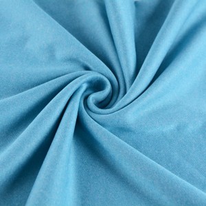 Tissu éponge en microfibre 100 % polyester à séchage rapide super rapide 220 g/m² pour manteau et vêtements de sport.