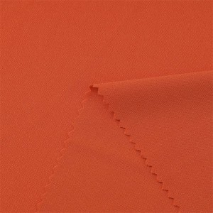 100% polyester microfibre torsadée tissu tricoté double interlock