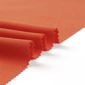 100% Polyester xoắn sợi nhỏ Vải dệt kim đan xen đôi