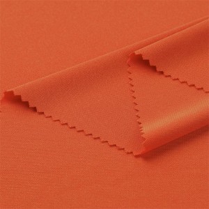 100% Polyester tvunnet mikrofiber Dobbel interlock strikket stoff