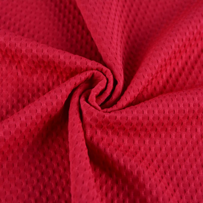 200GSM Polyester Spandex Ib Lub Tsho Knitting Jacquard