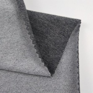 Melange 230gsm 75% Cotton 20% Polyester 5% Spadnex French Terry Fabric Para sa Hoodies