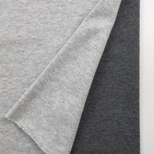 Melange 230gsm 75% Cotton 20% Polyester 5% Spadnex French Terry Fabric For Hoodies