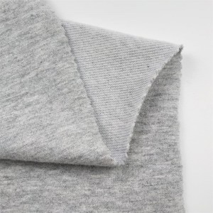 Melange 230 gsm 75% katoen 20% polyester 5% Spadnex French Terry stof voor hoodies
