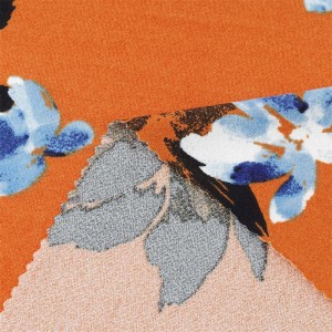 Moss Crepe Fabric Hot Sale 95% polyesteriä 5% elastaania naisten muotivaatteisiin