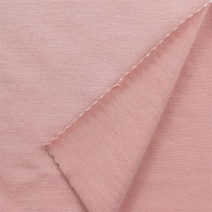 Beklædningsfabrikant Ensfarvet sweater Stof Polyester Rayon Spandex Strik Jersey Stof til tøj