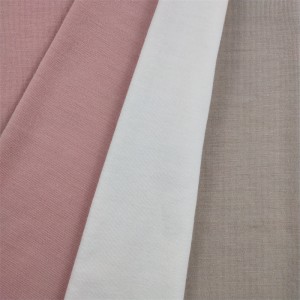 Vestes Fabrica Fabrica Plain Sweater Fabric Polyester Rayon Spandex Knit Jersey textilia Vestimenta