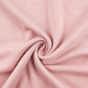 Gwneuthurwr Dillad Ffabrig Siwmper Plaen Polyester Rayon Spandex Knit Jersey Fabrics Ar gyfer Dillad