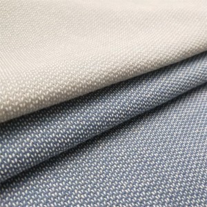Beste Qualität, garngefärbt, 320 g/m² dicker Polyester-Baumwoll-Fleece-Stoff, Textil-Strickstoff