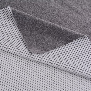 270GSM polyester spandex kationisk strikkejacquard for sportsklær