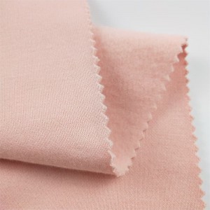 China Factory Soild 65% Pamba 35% Polyester Twill CVC French Terry Cloth Fabric For Hoodies