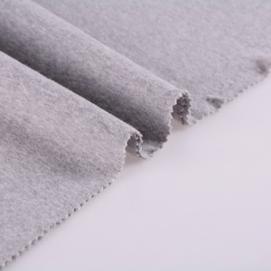 Tejido de punto de trama de algodón transpirable de 270 g/m² al por mayor elástico 1 × 1 tejido de punto acanalado para puños/dobladillos/colares