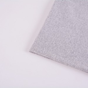 Lupum Breathable 270GSM Cotton subtegmina Knitting extende 1×1 Costa Knit Fabric pro Cuffs/hem/Collars