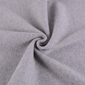 Veleprodajna zračna pletena tkanina iz bombažnega votka 270GSM, raztegljiva 1×1 rebrasta pletenina za manšete/robe/ovratnike