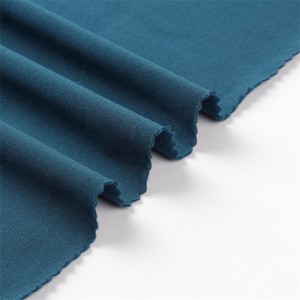 92% Dri Fit Polyester 8% Spandex Single Jersey Jednostranně česaná tkanina pro strečové sportovní oblečení