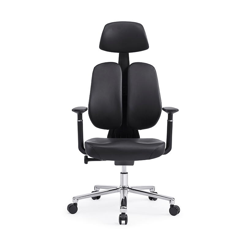 Dubbla ryggstöd, ergonomisk kontorsstol, ryggstödsstol, bästa kontorsstol för hållning