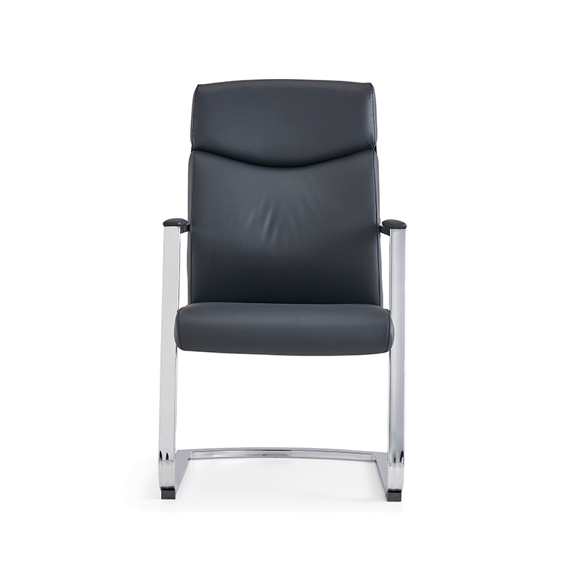 Reception Room Executive Style, Dub Guest Chair nrog Padded Seat Back, Comfort Seating rau cov qhua