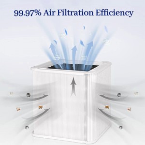 Náhradný HEPA filter a filter s aktívnym uhlím pre čističku vzduchu Blueair