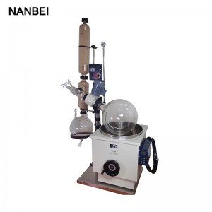 Large stainless steel rotary evaporator