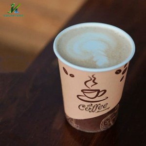 Disposable 6oz 7oz 8oz 12oz Hot Coffee Paper Cups