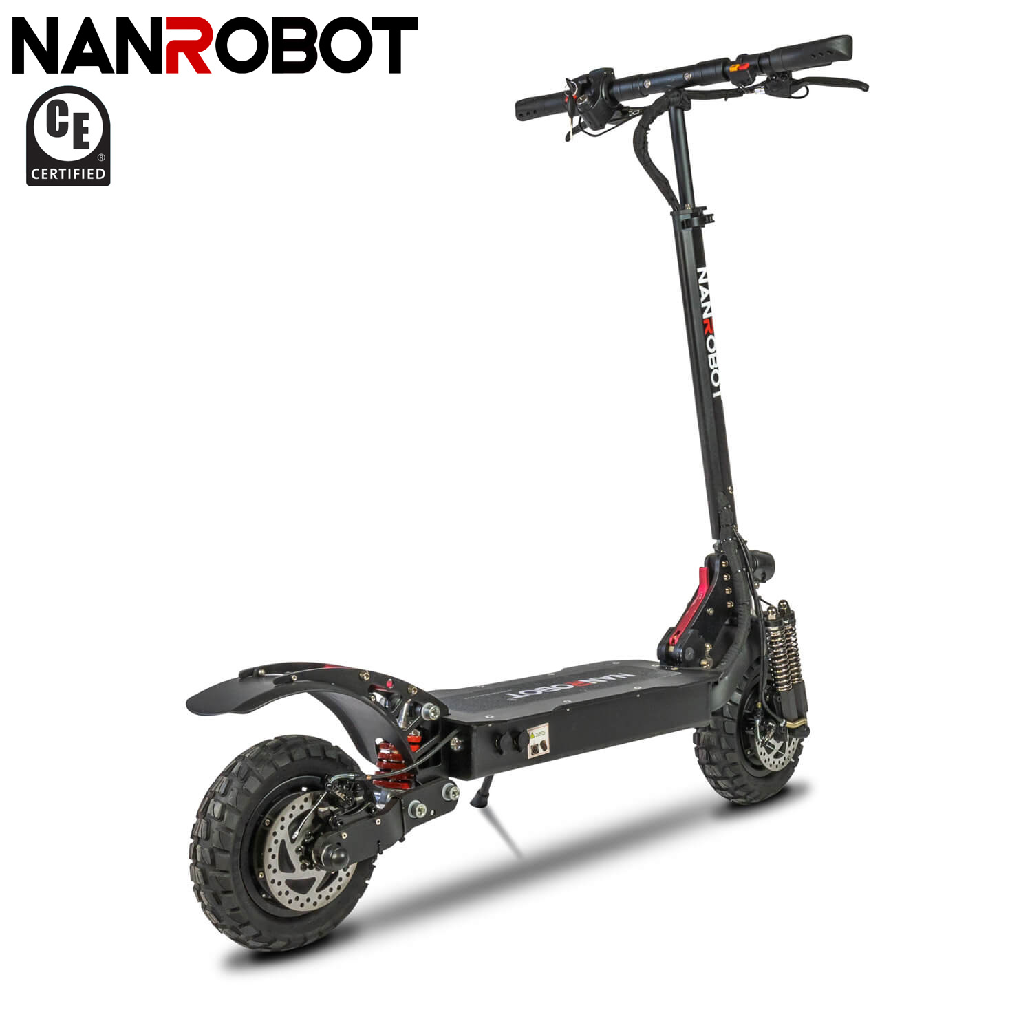 NANROBOT D4+ELECTRIC SCOOTER  10″-2000W-52V 23AH