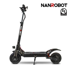 ODM 2 Wheel Electric Scooter Supplier –  NANROBOT D4+ELECTRIC SCOOTER  10″-2000W-52V 23AH – Nanrobot
