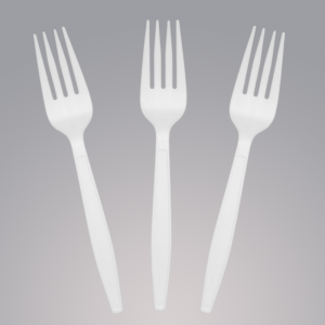 Popular Design for Biodegradable Plastic Cutlery - SY-15-FO BPI certified biodegradable & compostable CPLA forks 155mm/6.1 inch in bulk packages  – Quanhua