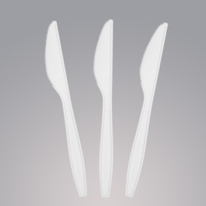 Popular Design for Biodegradable Plastic Cutlery - SY-15-KN biodegradable & compostable CPLA knife 160mm/6.3 inch in bulk packages  – Quanhua