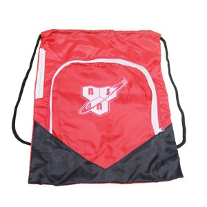Drawstring Backpack Bag Gym Sports String Sack Pack
