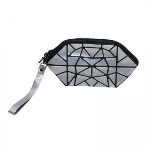 Makeup Pouch Geometric  Beauty Bag Small Travel Cosmetic Bag