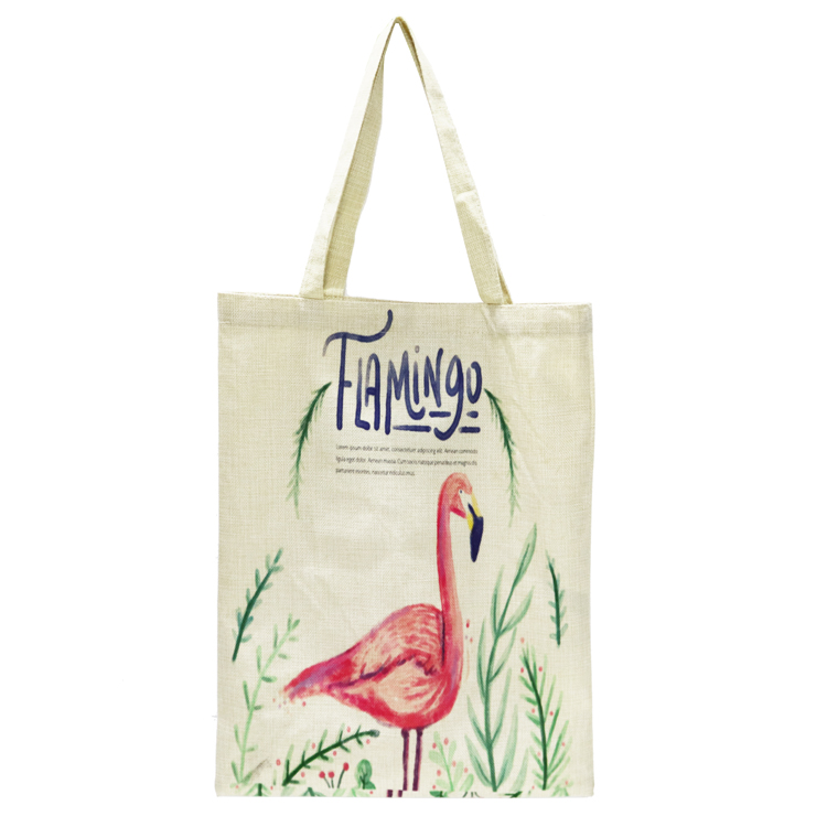 Reusable Natural Organic Canvas & Jute Grocery Shopping Bag Featured Image