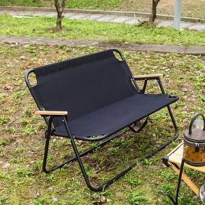 Fabryka AJ Hurtownia Outdoor Hiking Fishing Lekki stołek z oparciem Przenośne składane krzesło ławkowe